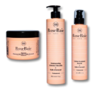 Gamme Rosebaie trio huile d'avocat, shampoing masque & crème