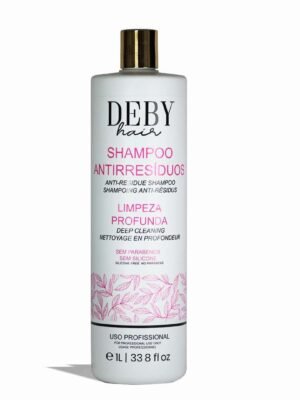 Shampooing Clarifiant Anti-Résidus Deby Hair 1L - Préparation au Lissage